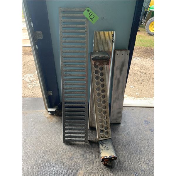 Misc running boards which were to be used for the ford tractor