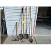 Image 1 : Grub all, 2 Hoes, Rake & 2 Spades