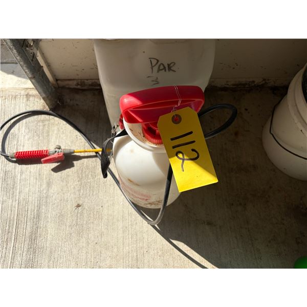 Sprayer, Partial Round Up & Par 3