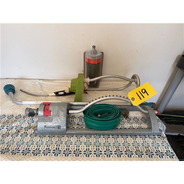 Soaker Hose, Sprinklers