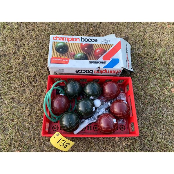 Bocce Set
