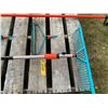 Image 2 : Garden Rake c/w 3 Heads and Double-Sided Rake