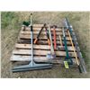 Image 2 : Sharp Shooter Shovel, 2 Axes, Lining Bar, Sledge Hammer, Branch Trimmer & Foam Squeegee