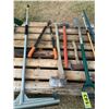 Image 4 : Sharp Shooter Shovel, 2 Axes, Lining Bar, Sledge Hammer, Branch Trimmer & Foam Squeegee
