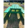 Image 2 : Green Picnic Table