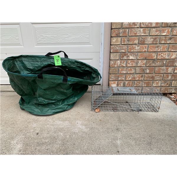 Green Leaf Bag & Rodent Trap