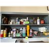 Image 1 : Oils, Paint, Cleaners, Nails & contents in cupboard