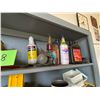 Image 5 : Oils, Paint, Cleaners, Nails & contents in cupboard