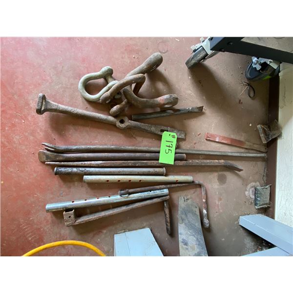 Clevis's, Tire Bars, Steel Rod, Crank