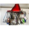 Image 1 : 2 Sections of Misc., Tools, etc., Rack Stays on the Wall