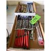 Image 1 : Chisel & Punch Set & misc. Combination Wrenches