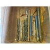 Image 6 : Punches, chisels, Screwdrivers, small Socket Set, Misc. Tools drill bits