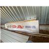 Image 1 : I.D.A. Sign. Damaged & 2 Sheets of Siding