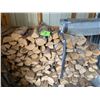 Image 1 : Small pile of Split Dry Birch Wood