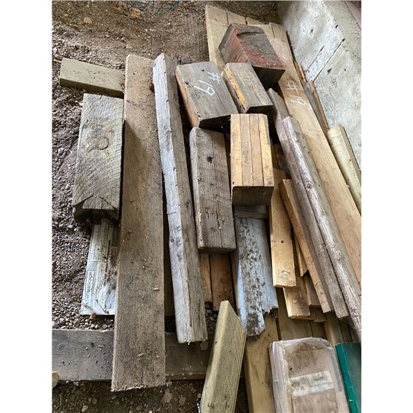 One lot of various Wood