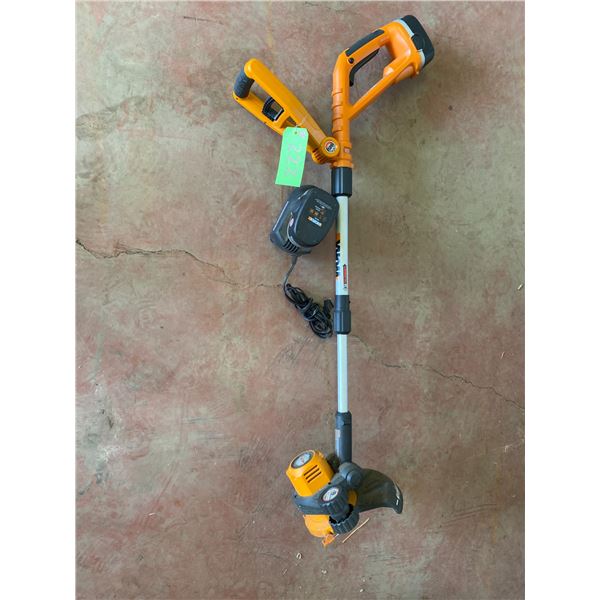 WORKS 18V Weed Eater c/w Charger