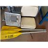 Image 1 : Propane Heater, Boat Seat & 2 Paddles