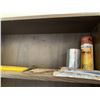 Image 8 : Lights, Locking Fuel Cap, Mouse Traps, & Misc. in 2 Shelf Units (Shelves do Not Go)