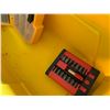 Image 4 : 2- Plastic Covers, New Drill Bits & 2 Yellow Tool Boxes