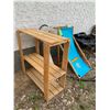 Image 2 : Wood Shelf, Yard Light, Sun Chair, Black Poly, Vacuum Hose, Hyd Hose, misc. lumber