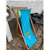Image 5 : Wood Shelf, Yard Light, Sun Chair, Black Poly, Vacuum Hose, Hyd Hose, misc. lumber