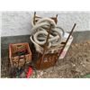 Image 9 : Wood Shelf, Yard Light, Sun Chair, Black Poly, Vacuum Hose, Hyd Hose, misc. lumber