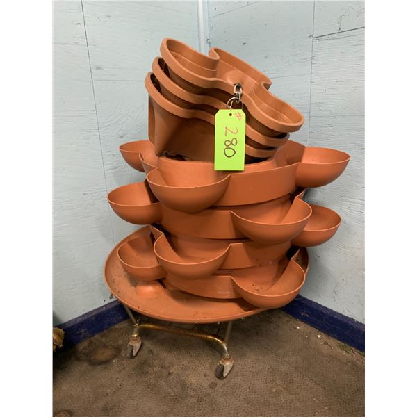 Rolling Planter Stand