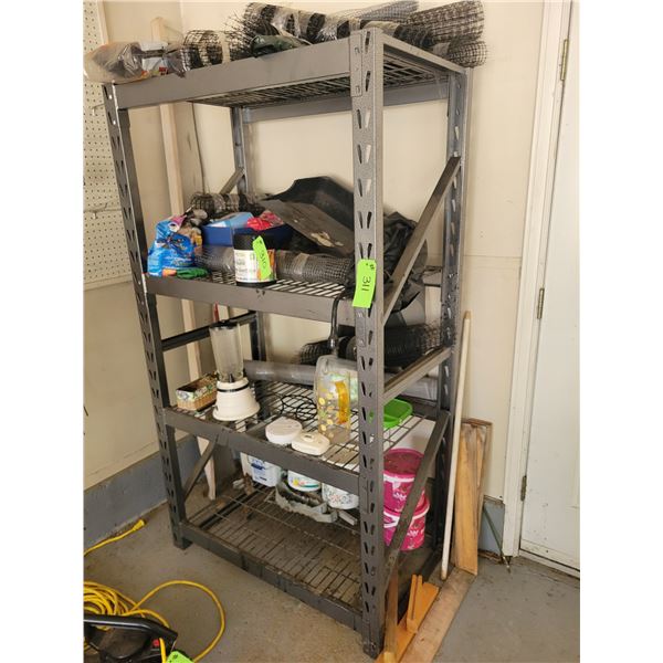 4 Tier Metal Shelf