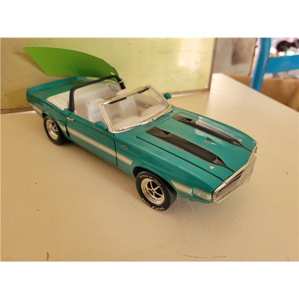 Green Mustang GT 500 Convertible