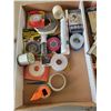 Image 2 : 3 Boxes of Misc Spray Jug, Hammer, File, Glue, Tapes, Sealing Tape, Silicone