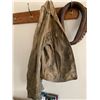 Image 3 : Small Horse Collars, Old Western Leather Jacket (approx. Size 42)