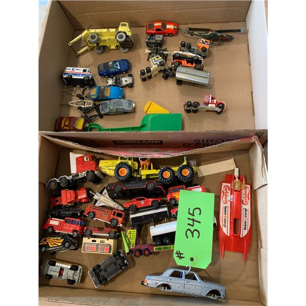 2- Boxes of Toy Cars