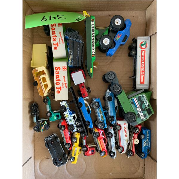 Box of Toy Cars