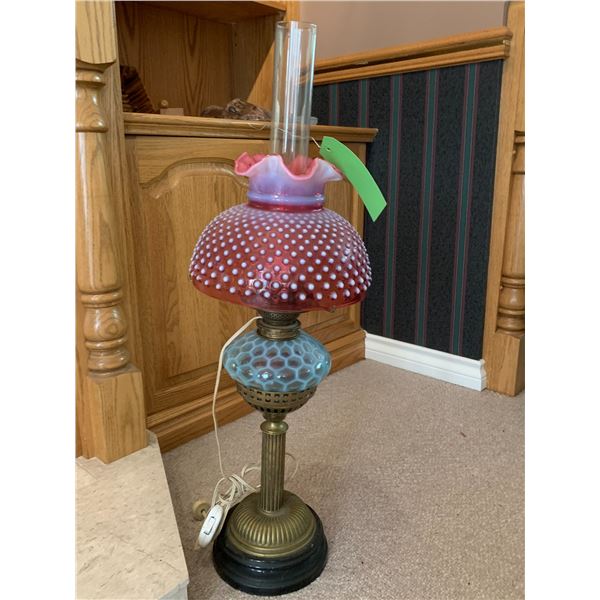 Antique Table lamp, works