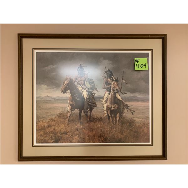 Framed Native picture