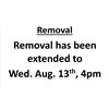 Image 1 : REMOVAL: