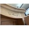 Image 13 : HUMUNGOUS, HEAVY, SOLID WOOD, STORAGE CABINET/ARMOIRE. GORGEOUS!