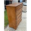 Image 3 : SOLID WOOD FIVE-DRAWER DRESSER