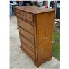 Image 4 : SOLID WOOD FIVE-DRAWER DRESSER
