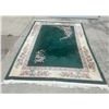 Image 4 : RUG 9-1/2-FT X 6-FT - 100% WOOL - HAND WOVEN