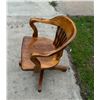 Image 3 : VINTAGE WOODEN OFFICE CHAIR – STURDY!