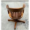 Image 4 : VINTAGE WOODEN OFFICE CHAIR – STURDY!