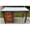Image 1 : WOODEN DESK WITH FORMICA TOP