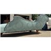 Image 6 : ANTIQUE CEDAR CHAISE LOUNGE/FAINTING COUCH - LOVELY!