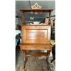 Image 10 : DECORATIVE SECRETARY DESK WITH LOVELY TOP DISPLAY
