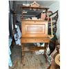 Image 12 : DECORATIVE SECRETARY DESK WITH LOVELY TOP DISPLAY