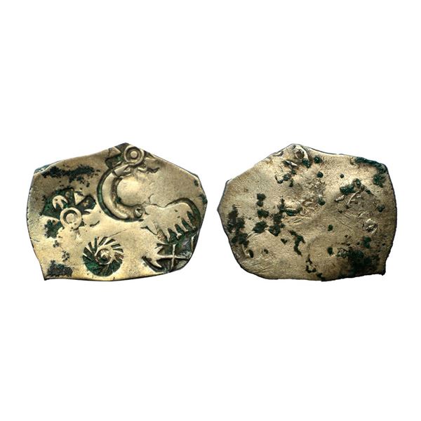 Magadha Janapada (500-400 BC), Series I, Silver Karshapana, 3.42 gms.