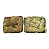 Image 2 : Saurashtra Janapada, (75-50 BC), set of 2, Uninscribed die-struck Copper Unit, 2.56 gms.