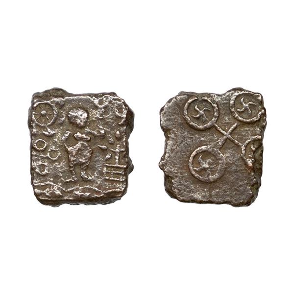 Post Mauryan Ujjain, (2nd-1st Century BC), Copper Unit, 2.82 gms.