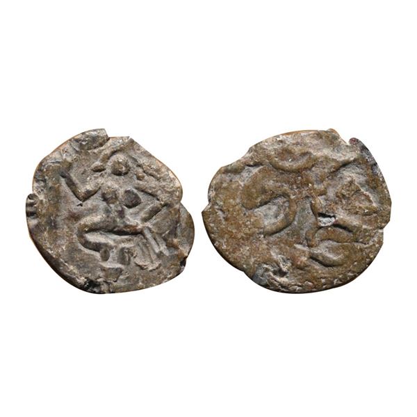 Post Mauryan, Western Maharashtra, Uninscribed type, Lead, 1.80g,